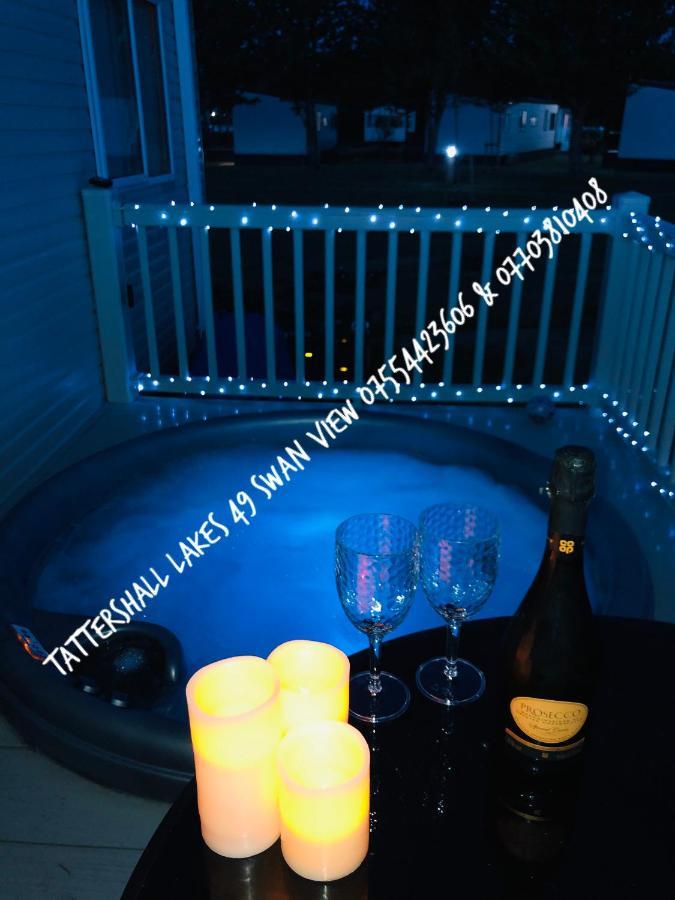 Swan View Retreats # Hottub # Egg Chair # Bbq & Bikes Included 8 Berth Tattershall Eksteriør billede