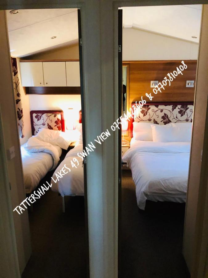 Swan View Retreats # Hottub # Egg Chair # Bbq & Bikes Included 8 Berth Tattershall Eksteriør billede