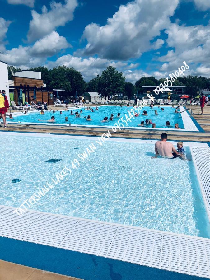 Swan View Retreats # Hottub # Egg Chair # Bbq & Bikes Included 8 Berth Tattershall Eksteriør billede
