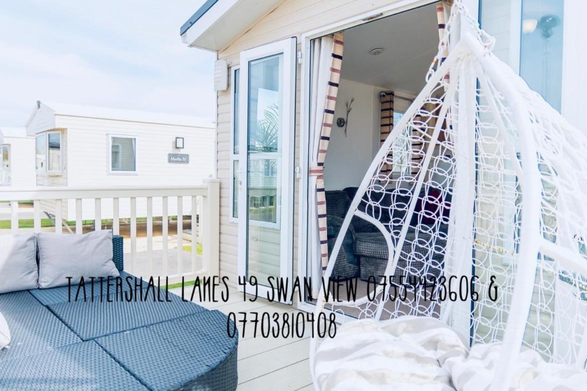 Swan View Retreats # Hottub # Egg Chair # Bbq & Bikes Included 8 Berth Tattershall Eksteriør billede