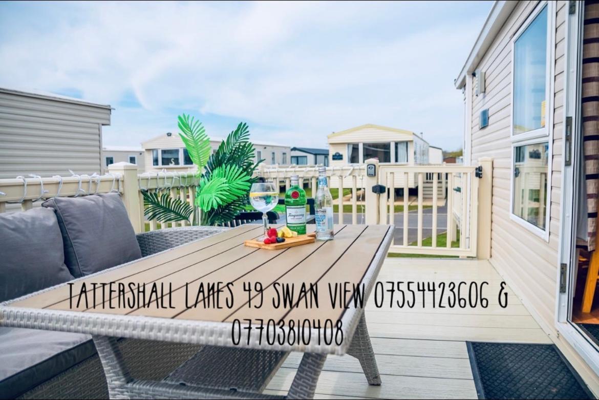 Swan View Retreats # Hottub # Egg Chair # Bbq & Bikes Included 8 Berth Tattershall Eksteriør billede