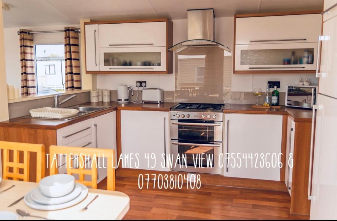Swan View Retreats # Hottub # Egg Chair # Bbq & Bikes Included 8 Berth Tattershall Eksteriør billede