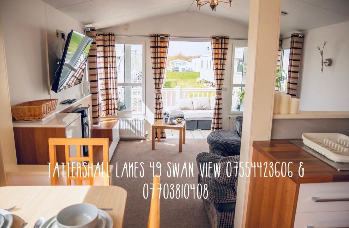 Swan View Retreats # Hottub # Egg Chair # Bbq & Bikes Included 8 Berth Tattershall Eksteriør billede