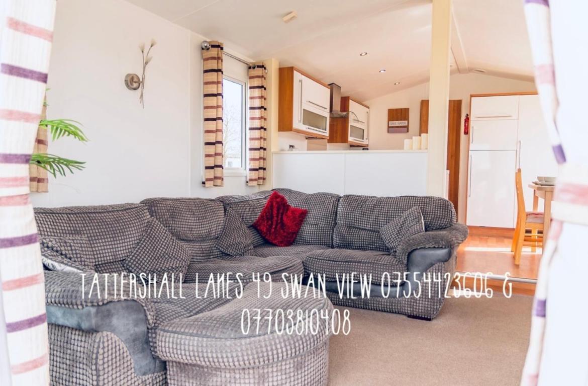Swan View Retreats # Hottub # Egg Chair # Bbq & Bikes Included 8 Berth Tattershall Eksteriør billede