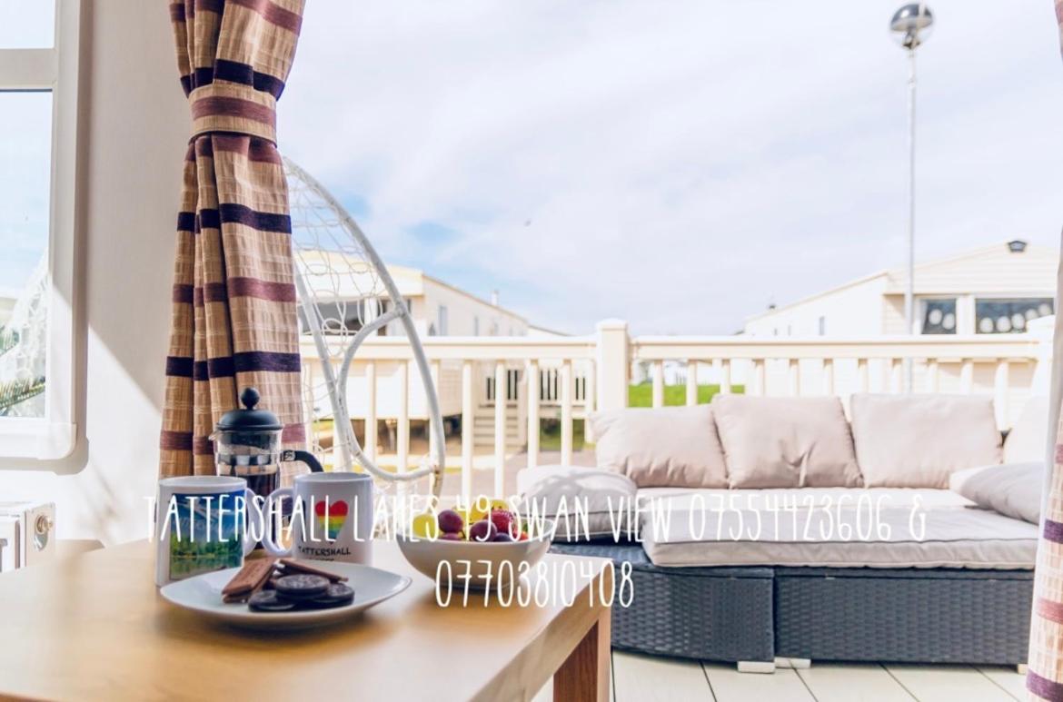 Swan View Retreats # Hottub # Egg Chair # Bbq & Bikes Included 8 Berth Tattershall Eksteriør billede