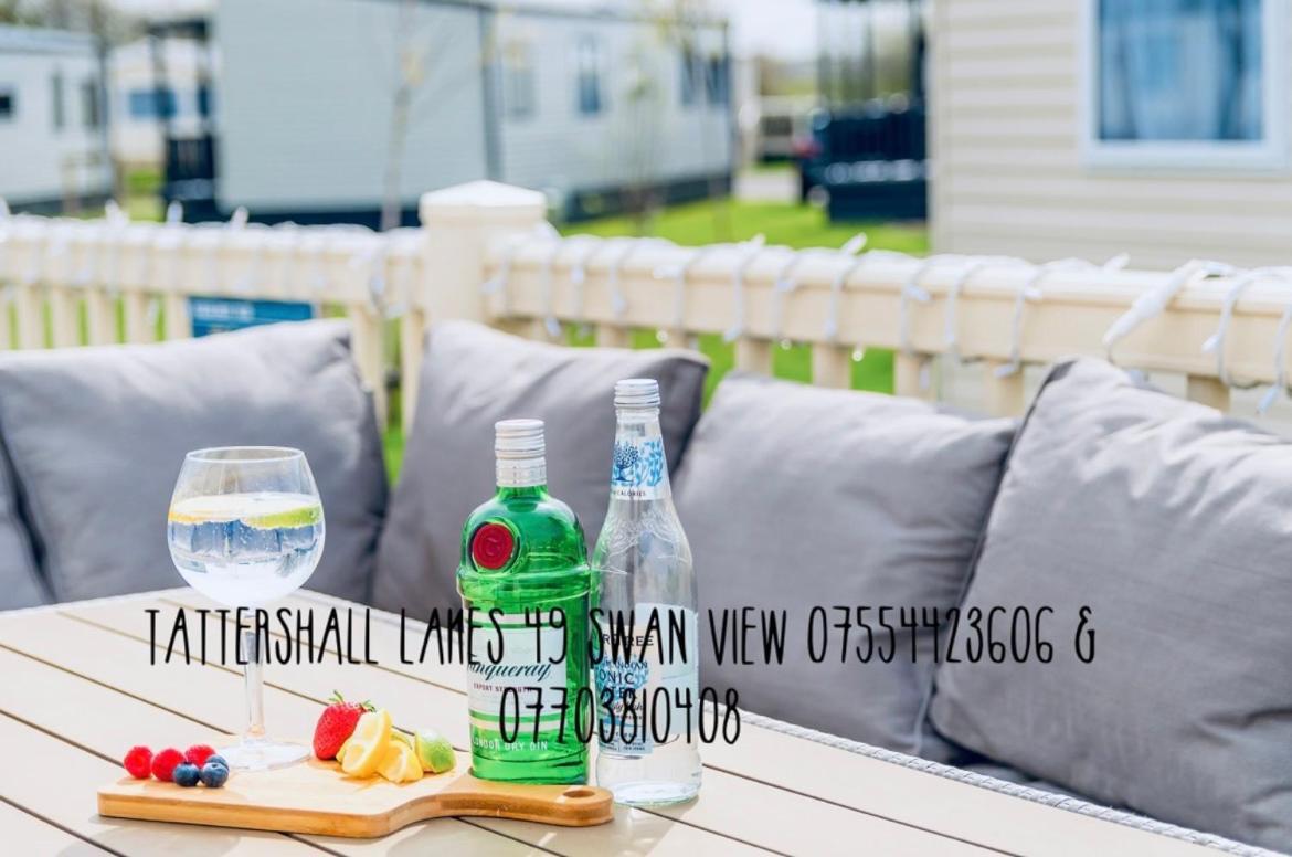 Swan View Retreats # Hottub # Egg Chair # Bbq & Bikes Included 8 Berth Tattershall Eksteriør billede