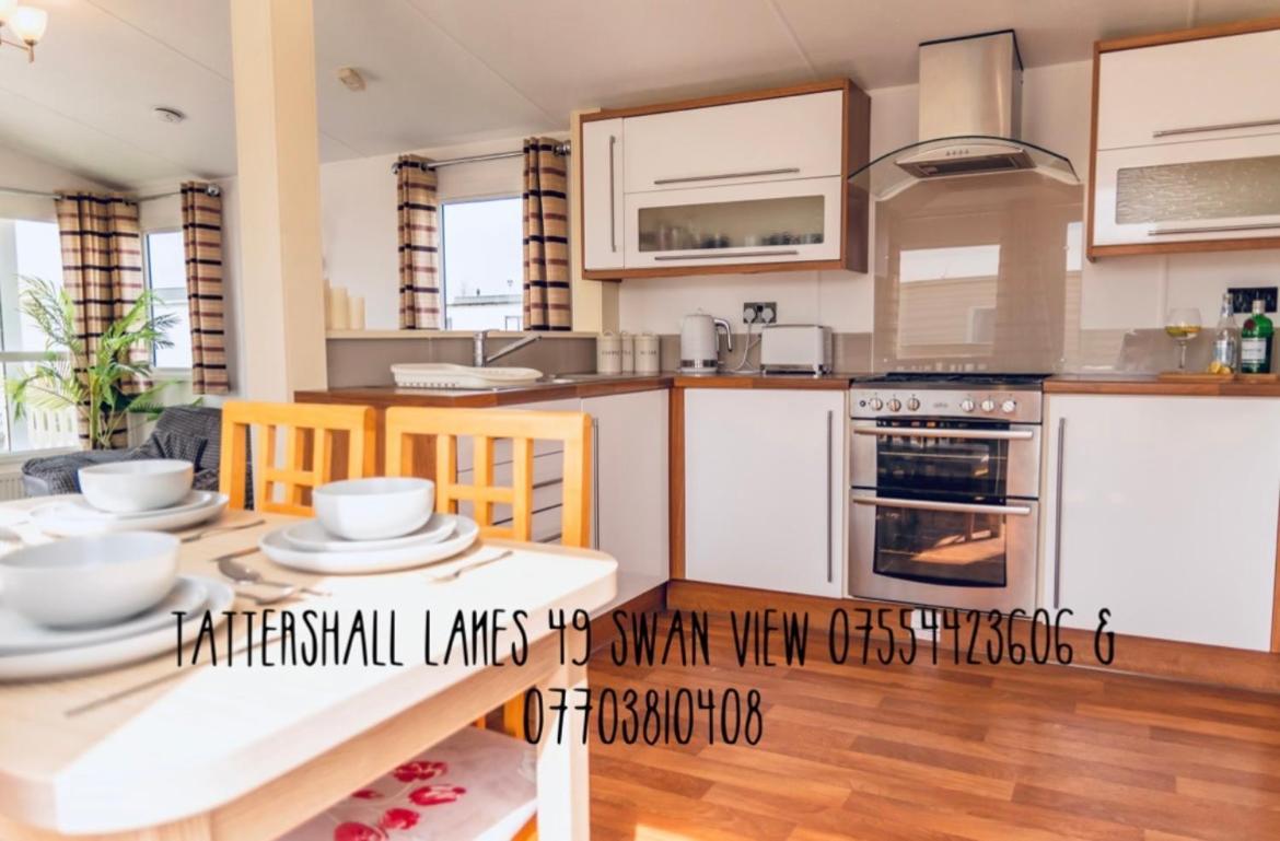 Swan View Retreats # Hottub # Egg Chair # Bbq & Bikes Included 8 Berth Tattershall Eksteriør billede