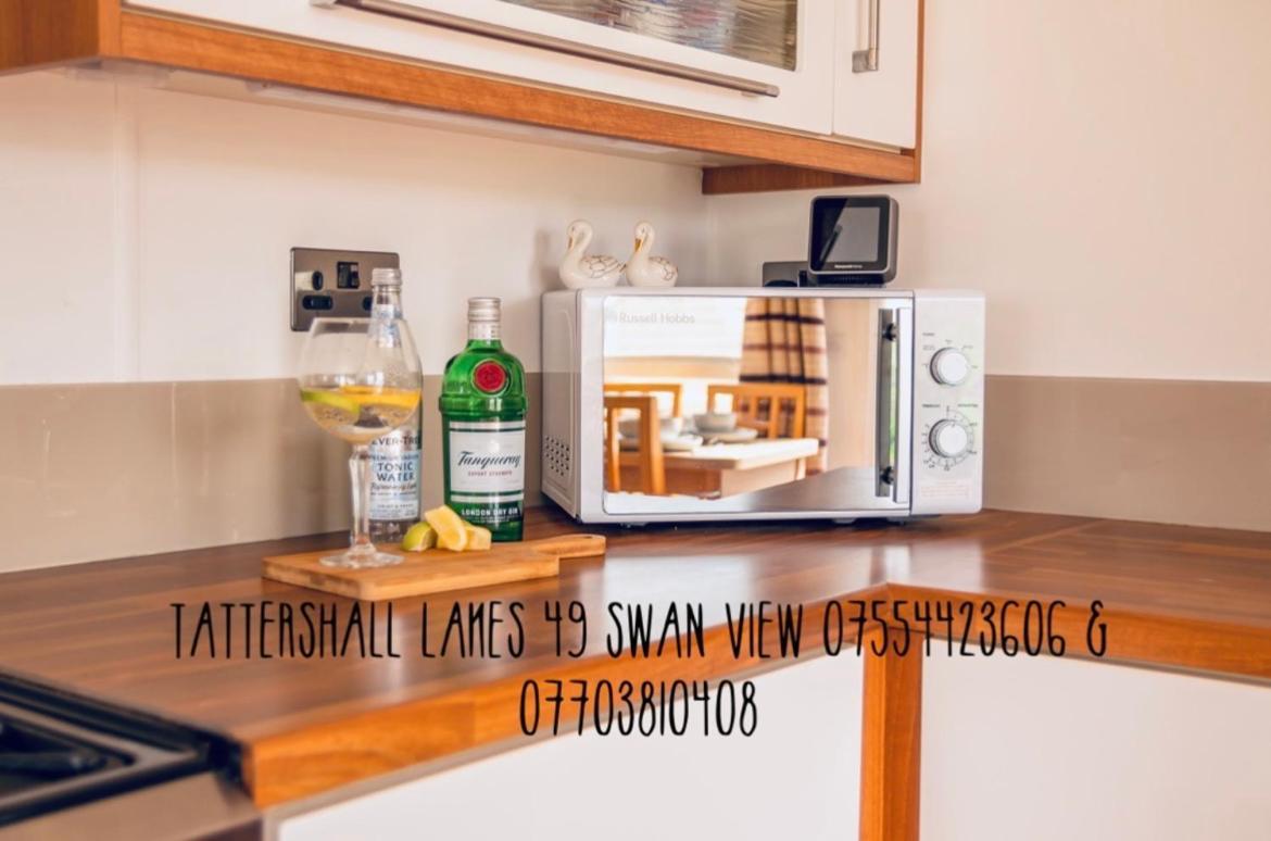 Swan View Retreats # Hottub # Egg Chair # Bbq & Bikes Included 8 Berth Tattershall Eksteriør billede